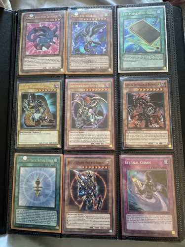 Binder collection - yu-gi-oh,