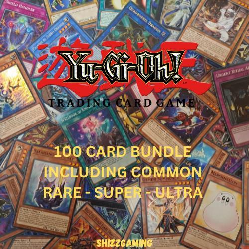 100 yugioh cards - 100, bundle