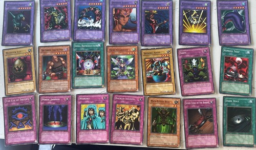 Yugioh old vintage 100 card - old,