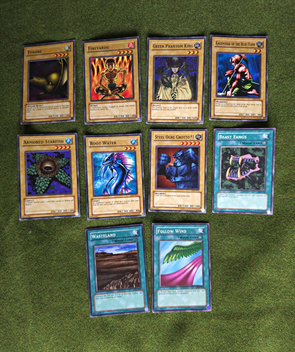 Card bundle x10 - yu-gi-oh,