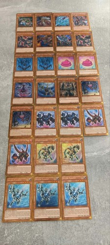 Gold card lot x 26 - gold,