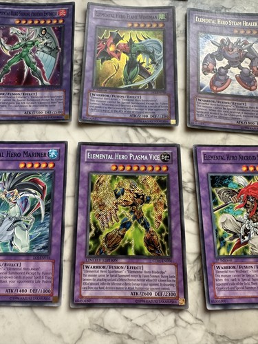 Elemental hero lot - hero,