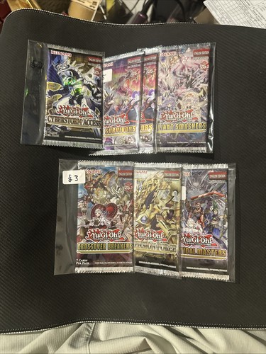 Yugioh pack lot - yugioh,