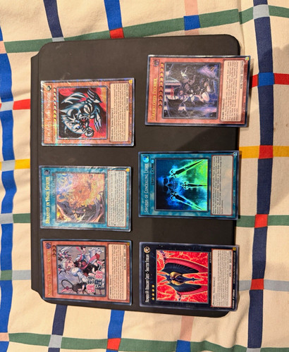 Konami 6 card lot - konami, yu-gi-oh!