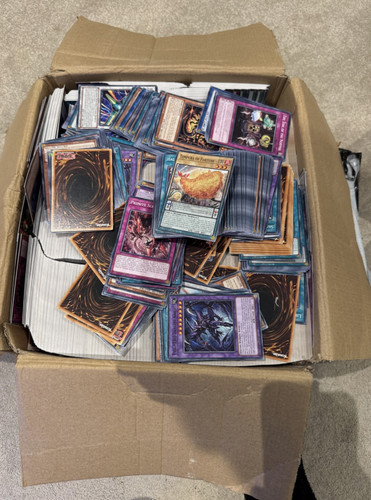 500 card bundle - yu-gi-oh!,
