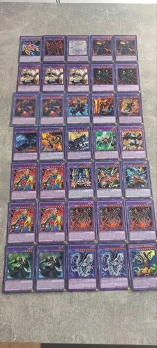 Purple card lot x - yu-gi-oh,